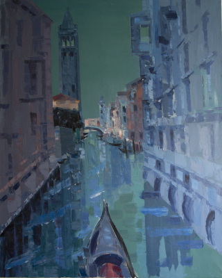 Venise, gondole
